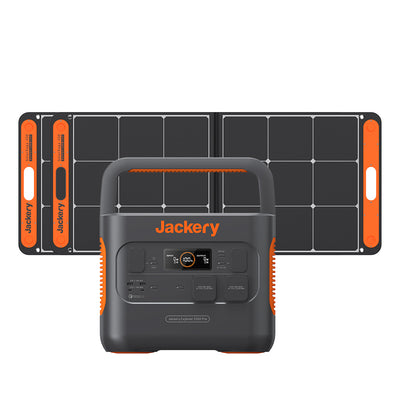 Jackery  Solar Generator 2000 Pro 휴대용 파워뱅크 세트 2000 Pro+태양광패널100W*2